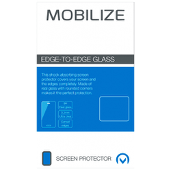 Mobilize Hardened Glass Edge-To-Edge Screenprotector Apple iPhone 12 Mini Black