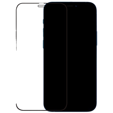 Mobilize Hardened Glass Edge-To-Edge Screenprotector Apple iPhone 12 Mini Black