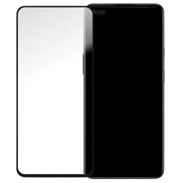 Mobilize Tempered Glass Edge to Edge Screenprotector Black OnePlus Nord