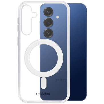 Mobilize PC Back Cover Transparent Magnetic Samsung Galaxy S25