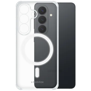 Mobilize PC Back Cover Transparent Magnétique Samsung Galaxy S26