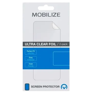 Mobilize Clear Protection d'écran en Plastique Motorola Moto G60s 2 packs