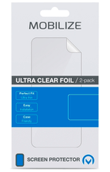 Mobilize Plastic Clear Skjermbeskytter Xiaomi Redmi Note 11 Pro+ 2-pak