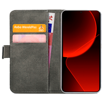 Mobilize PU-leer Book Case Zwart Xiaomi 13T/13T Pro