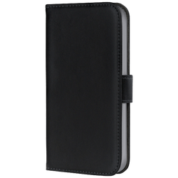 Mobilize Pu-Leather Book Case Black Apple iPhone 15 Pro Max