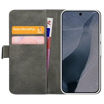 Mobilize PU-Läder Book Cover Svart Google Pixel 11/11 Pro