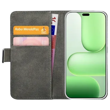 Mobilize PU-Leather Book Case Black Honor 600 Lite