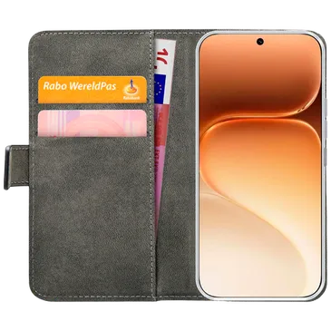 Mobilize PU-Leather Book Case Black Honor 600