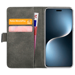 Mobilize Pu-Leather Book Case Black Honor Magic7 Pro