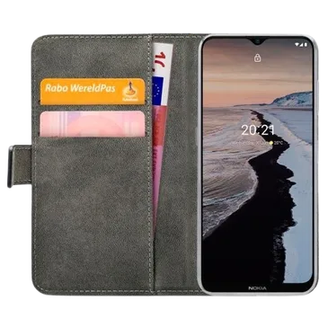 Mobilize Cuir PU Book Case Noir Nokia G10/G20