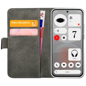 Mobilize PU-Leather Book Case Black Nothing Phone (4b)