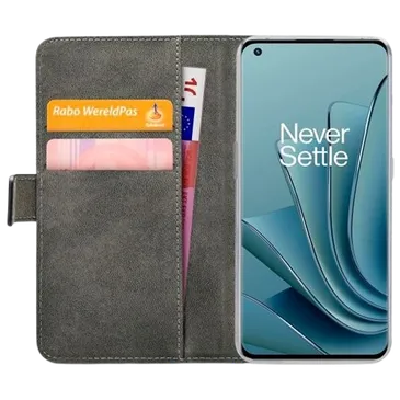 Mobilize Cuir PU Book Case Noir OnePlus 10 Pro