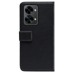 Mobilize Cuir Pu Book Coque Noir OnePlus Nord 2T 5G