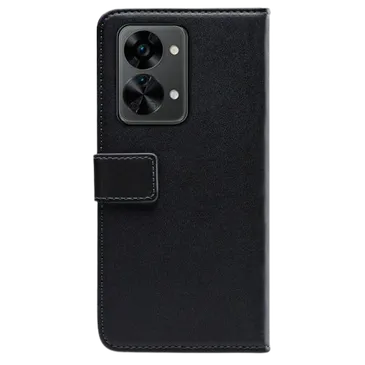 Mobilize Cuir Pu Book Coque Noir OnePlus Nord 2T 5G