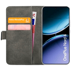  Mobilize Pu-Leather Book Case Black OnePlus Nord 4 