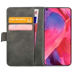 Mobilize PU-leather Book Case Black Oppo A54