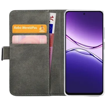 Mobilize PU-Leather Book Case Black OPPO A5m