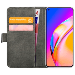 Mobilize PU-leather Book Case Black Oppo A94