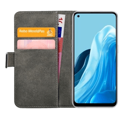 Mobilize Pu-Leather Book Case Black OPPO Reno7 Lite 5G/Reno8 Lite 5G