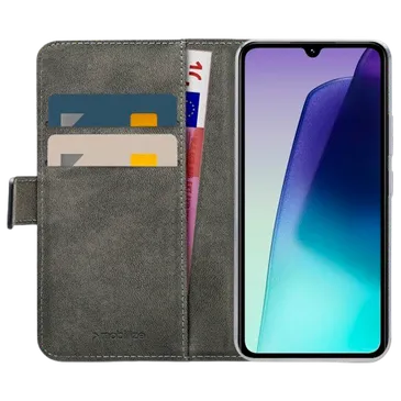 Mobilize Pu-Leather Book Case Black Poco C75/Xiaomi Redmi 14C