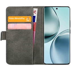 Mobilize Pu-Leather Book Case Black Realme 14 Pro 5G