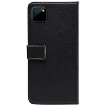 Mobilize PU-Cuir Book Case Noir Realme C21Y