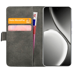 Mobilize Pu-Leather Book Case Black Realme GT 6/GT 6T