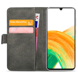 Mobilize PU-leather Book Case Black Samsung Galaxy A33 5G