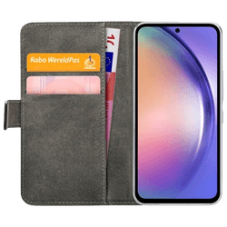 Mobilize Pu-Leather Book Case Black Samsung Galaxy A54