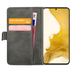Mobilize PU-leather Book Case Black Samsung Galaxy S22+