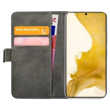 Mobilize Cuir PU Book Case Noir Samsung Galaxy S22