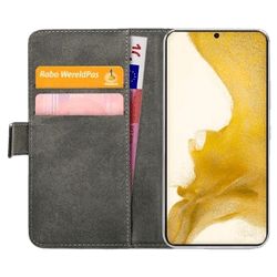 Mobilize PU-leather Book Case Black Samsung Galaxy S22