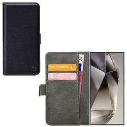 Mobilize Pu-Leather Book Case Black Samsung Galaxy S24 Ultra