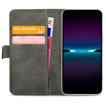 Mobilize Pu-Leather Book Case Black Sony Xperia 1 V