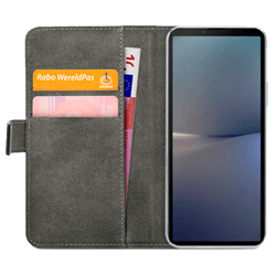 Mobilize Pu-Leather Book Case Black Sony Xperia 10 V