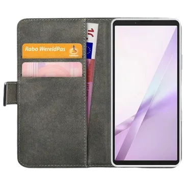 Mobilize Sztuczna Skóra Book Etui Czarny Sony Xperia 10 VIII