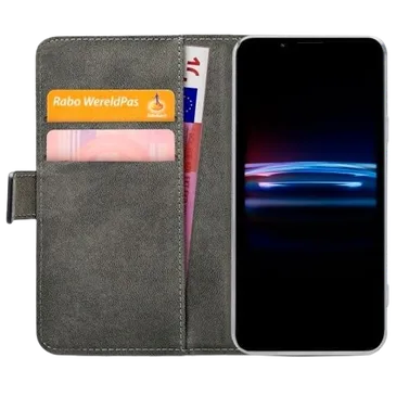 Mobilize PU-cuir Book Case Noir Sony Xperia Pro-I
