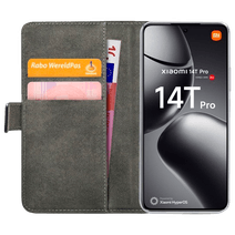 Mobilize PU-leer Book Case Zwart Xiaomi 14T Pro