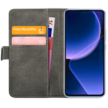 Mobilize PU-leer Book Case Zwart Xiaomi 14T