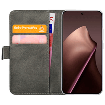 Mobilize PU-Leer Book Case Zwart Xiaomi 15T