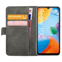 Mobilize PU-leer Book Case Zwart Xiaomi Redmi 10C