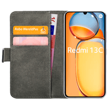 Mobilize PU-leer Book Case Zwart Xiaomi Redmi 13C