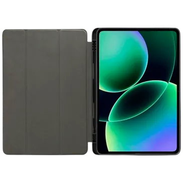 Mobilize Solid Folio PU-Leather Book Case Black Xiaomi Pad 8