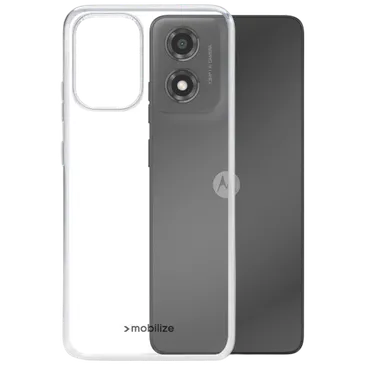 Mobilize TPU Back Cover Transparent Motorola Moto E14