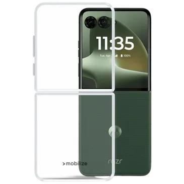 Mobilize TPU Back Cover Transparent Motorola Razr 70 Plus