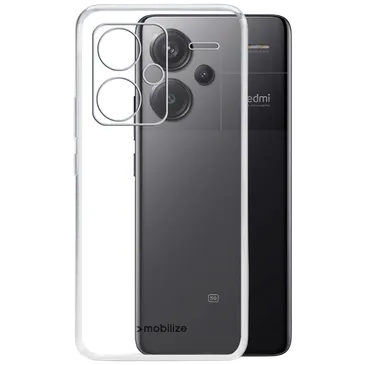 Mobilize TPU Back Cover Transparent Xiaomi Redmi Note 13 Pro+ 5G