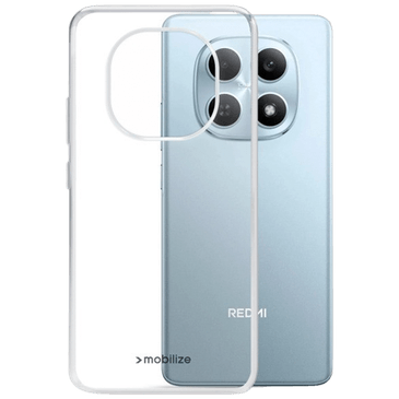 Transparant Telefoonhoesje Met Sleutelkoord – Compatibel Met Xiaomi Redmi 15 4G/5G, TPU Siliconen, Verstelbare Nekband, Paars