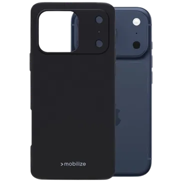 Mobilize TPU Back Cover Noir Apple iPhone 17 Pro Max