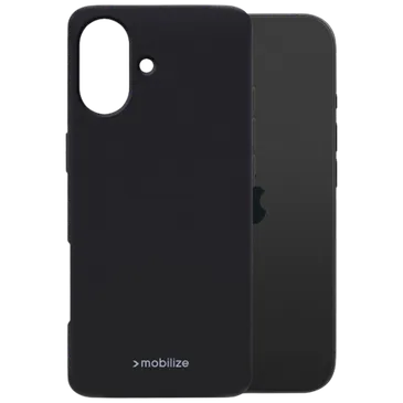 Mobilize TPU Back Cover Black Apple iPhone 17