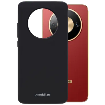 Mobilize TPU Back Cover Zwart Honor Magic8 Lite